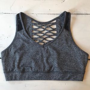 NWOT Heather Gray Sports Bra